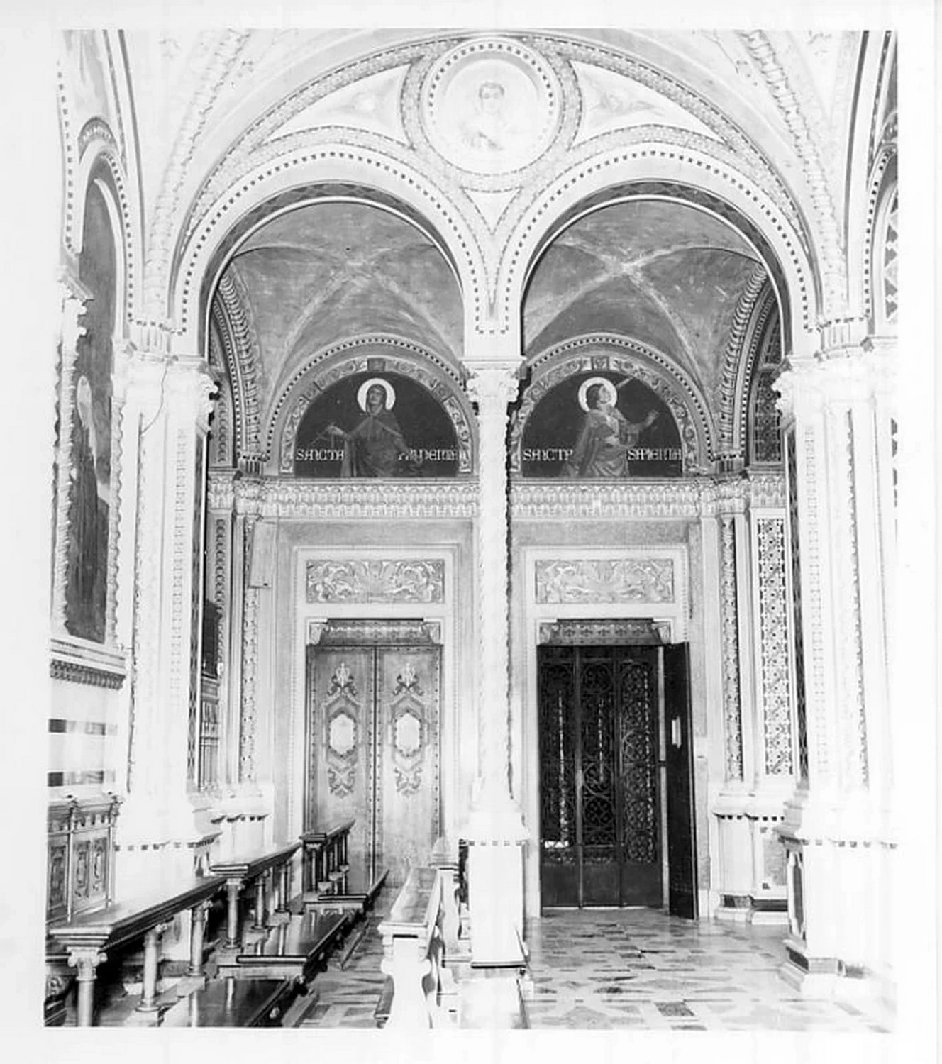 28-Modesto Faustini - Prudenza e Sapienza - Chiesa di Santa Maria delle Grazie, Brescia  